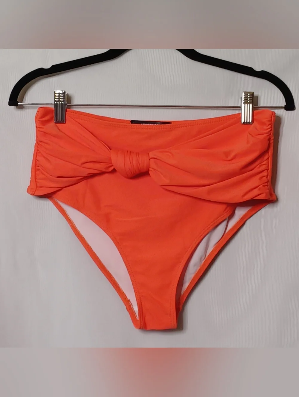 Missguided Orange Bikini Bottom Swimwear with Knot Detail. Size 8 - Picture 2 of 5